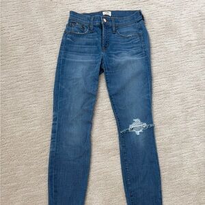 J. Crew Women's Blue Skinny Jeans